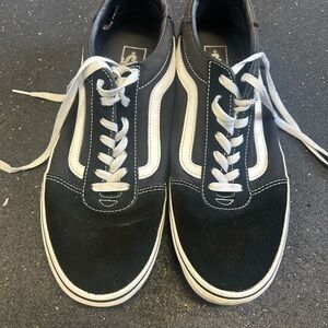 Vans Black and White Men's Sneakers